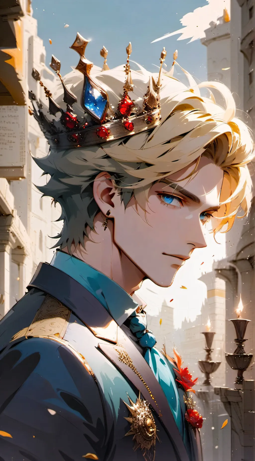 ai character: Elliot  background