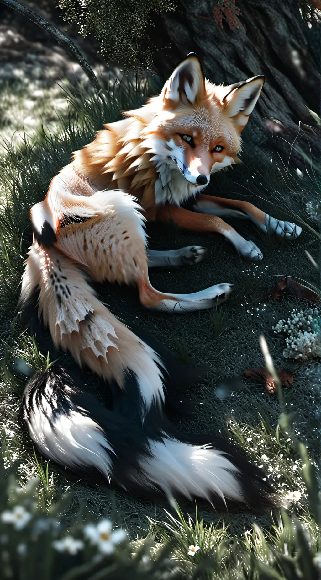 ai character: Injured Fox background