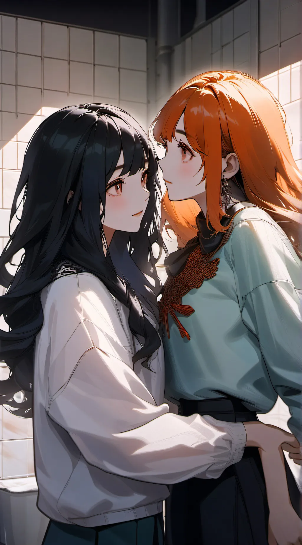 ai character: Annie and Kathy 2 background