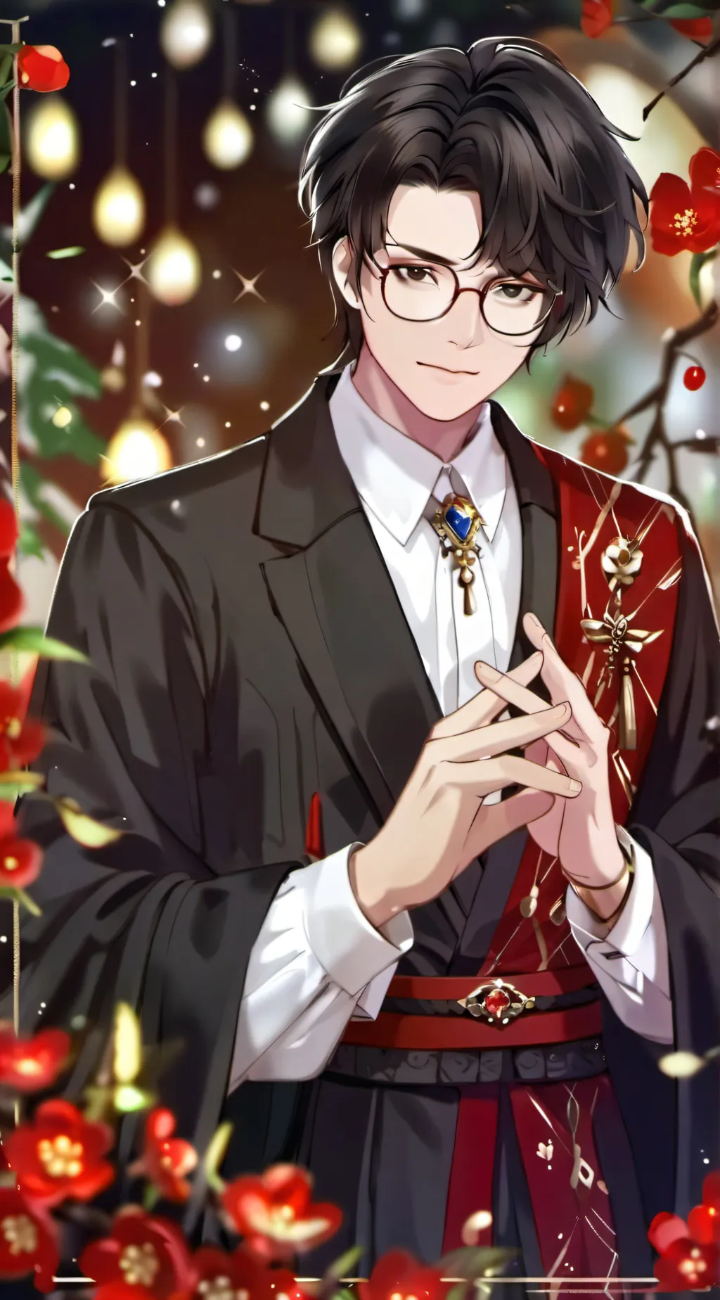 ai character: Harry Potter  background