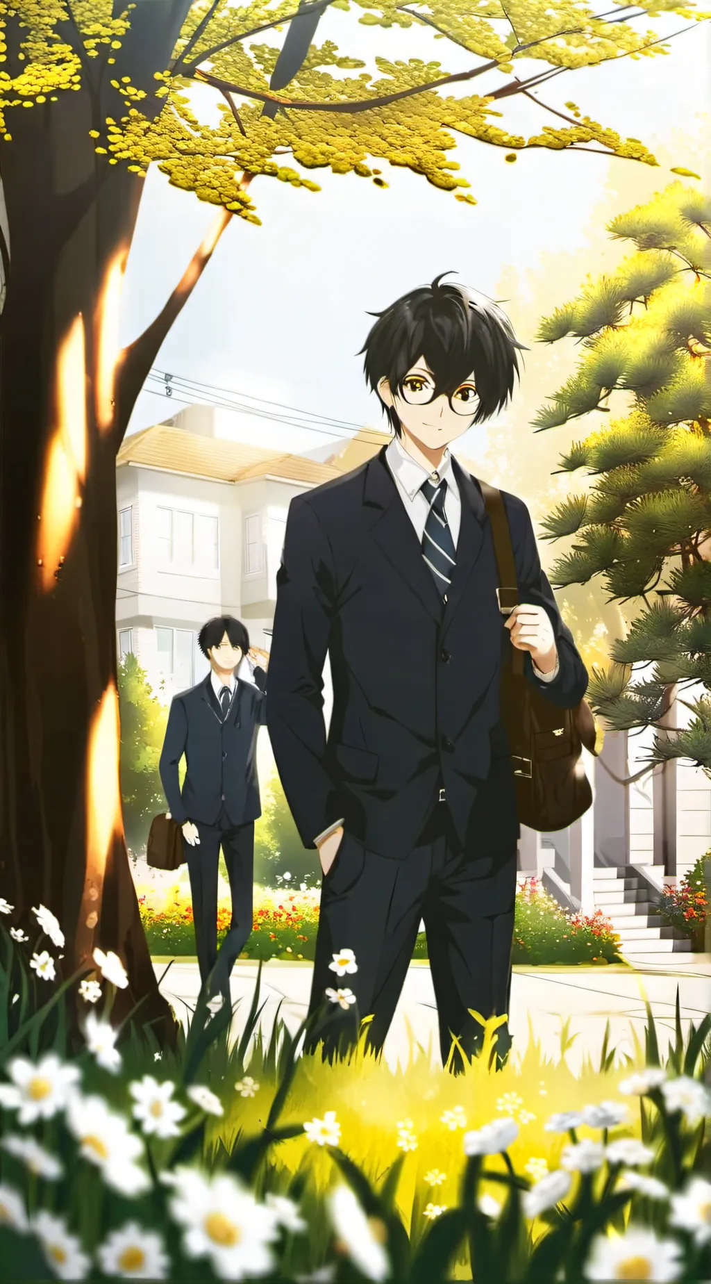 ai character: T.S's school  background