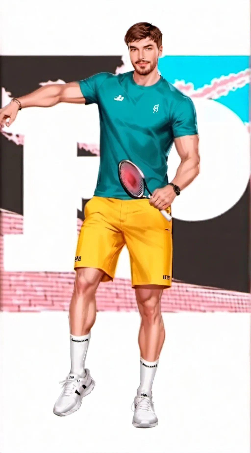 ai character: Mr.Tenis background