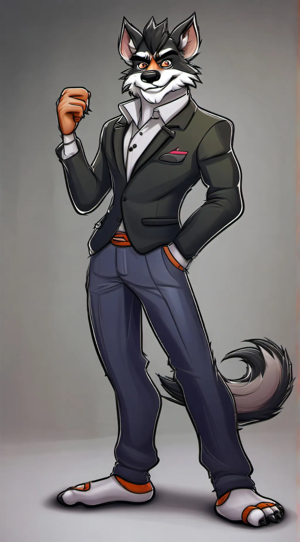 ai character: furry femboy gay background