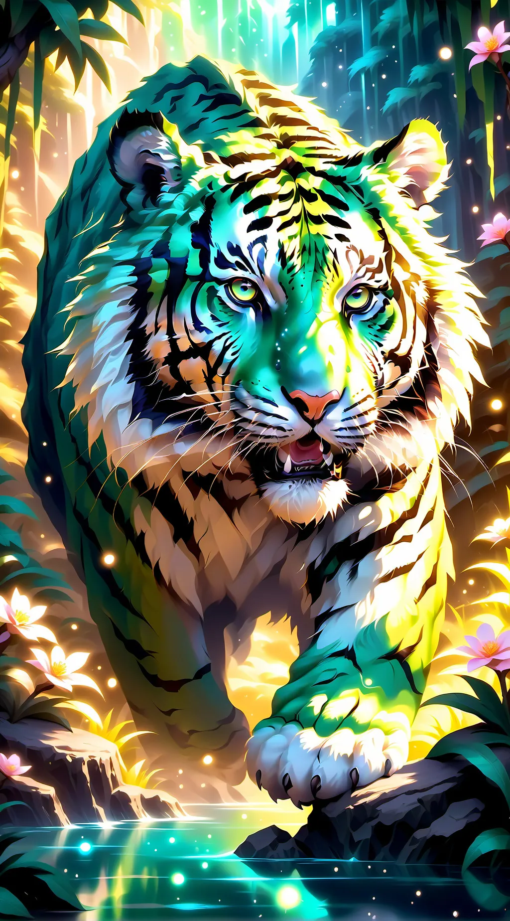 ai character: Azurea background