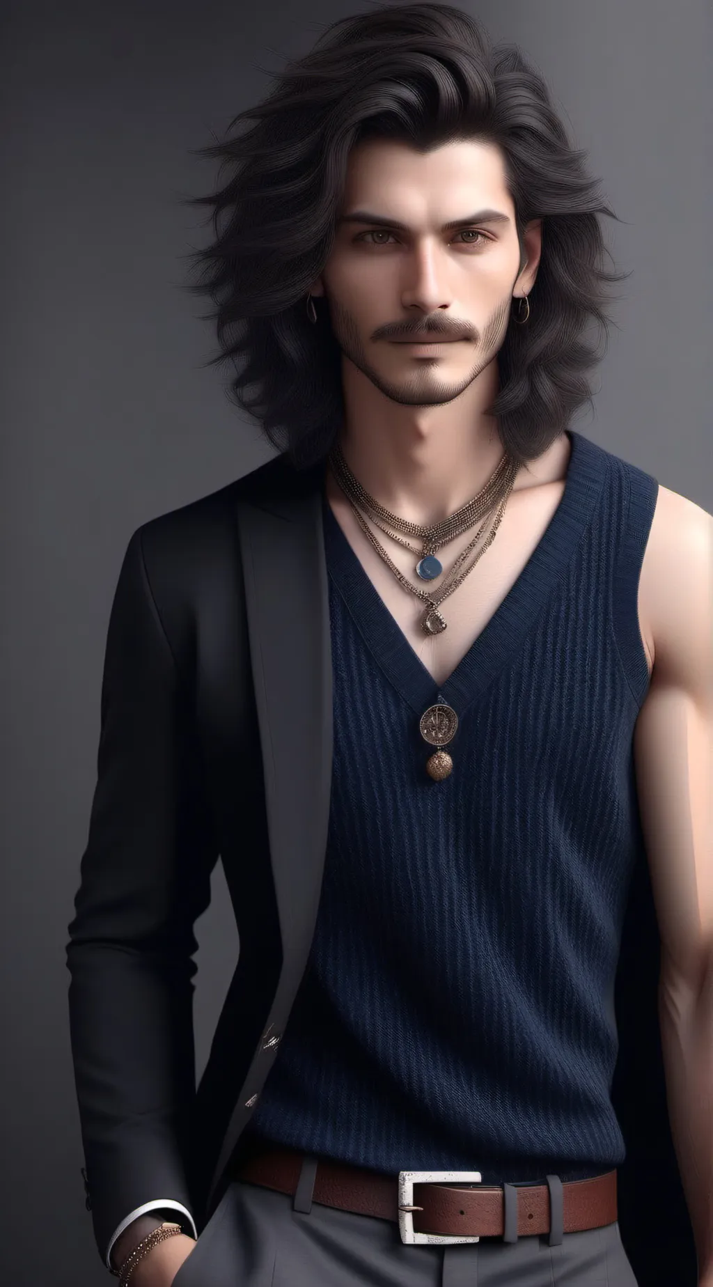 ai character: Luca  background