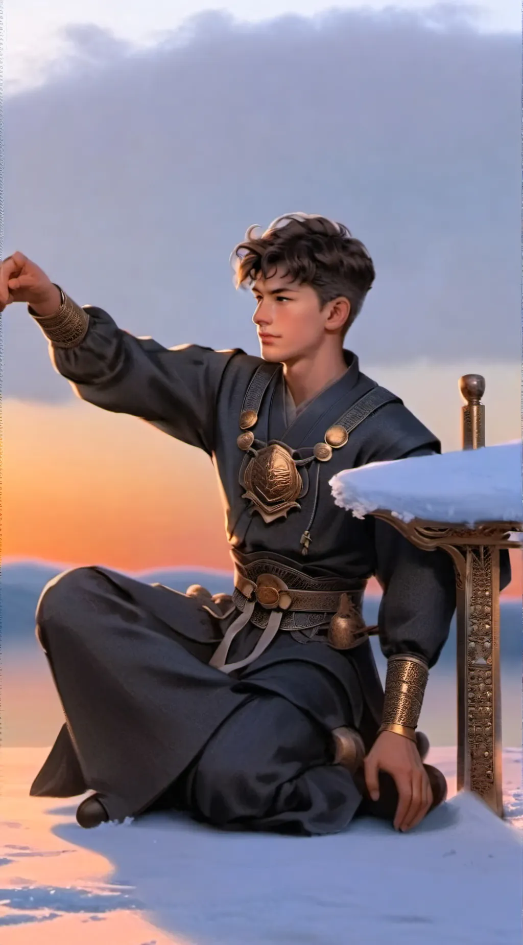 ai character: Ron background