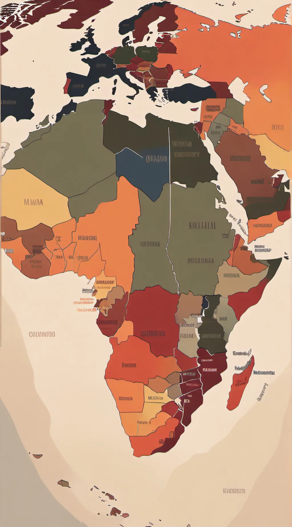 ai character: Africans Nation!!! background