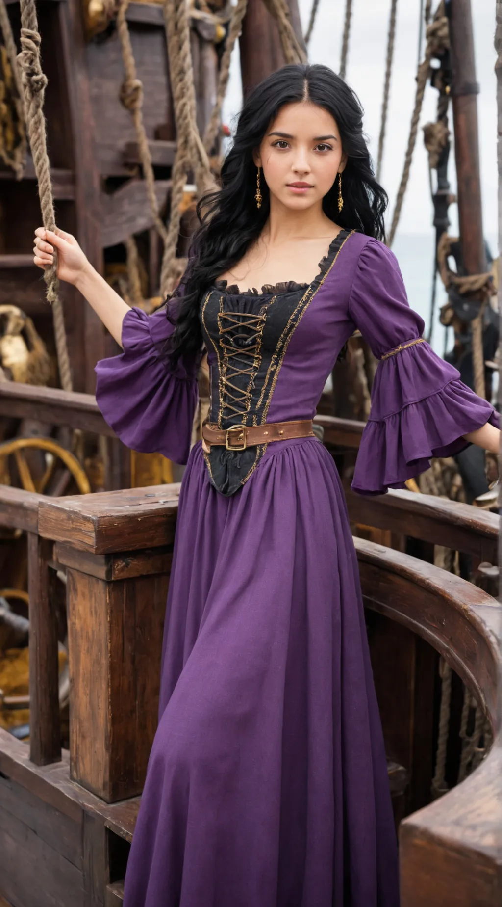 ai character: Elena ￼ background