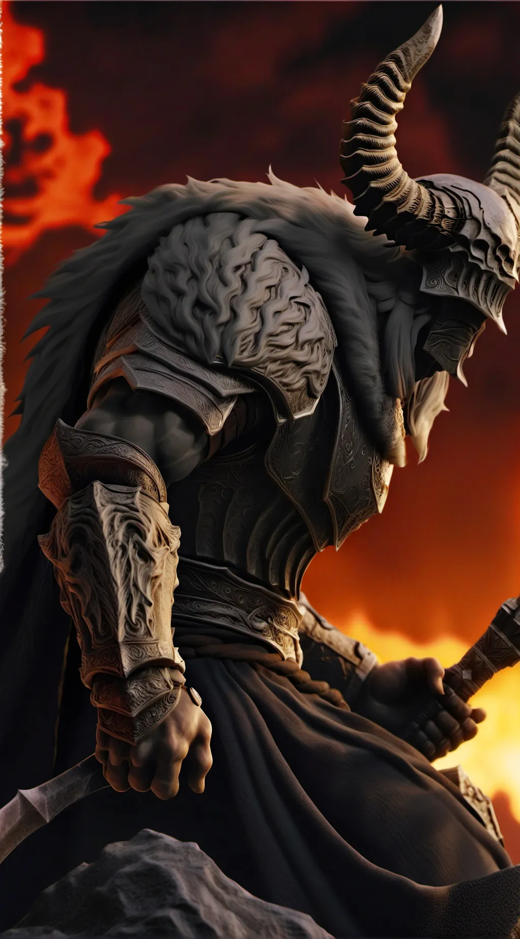 ai character: Shadow King Gronk background