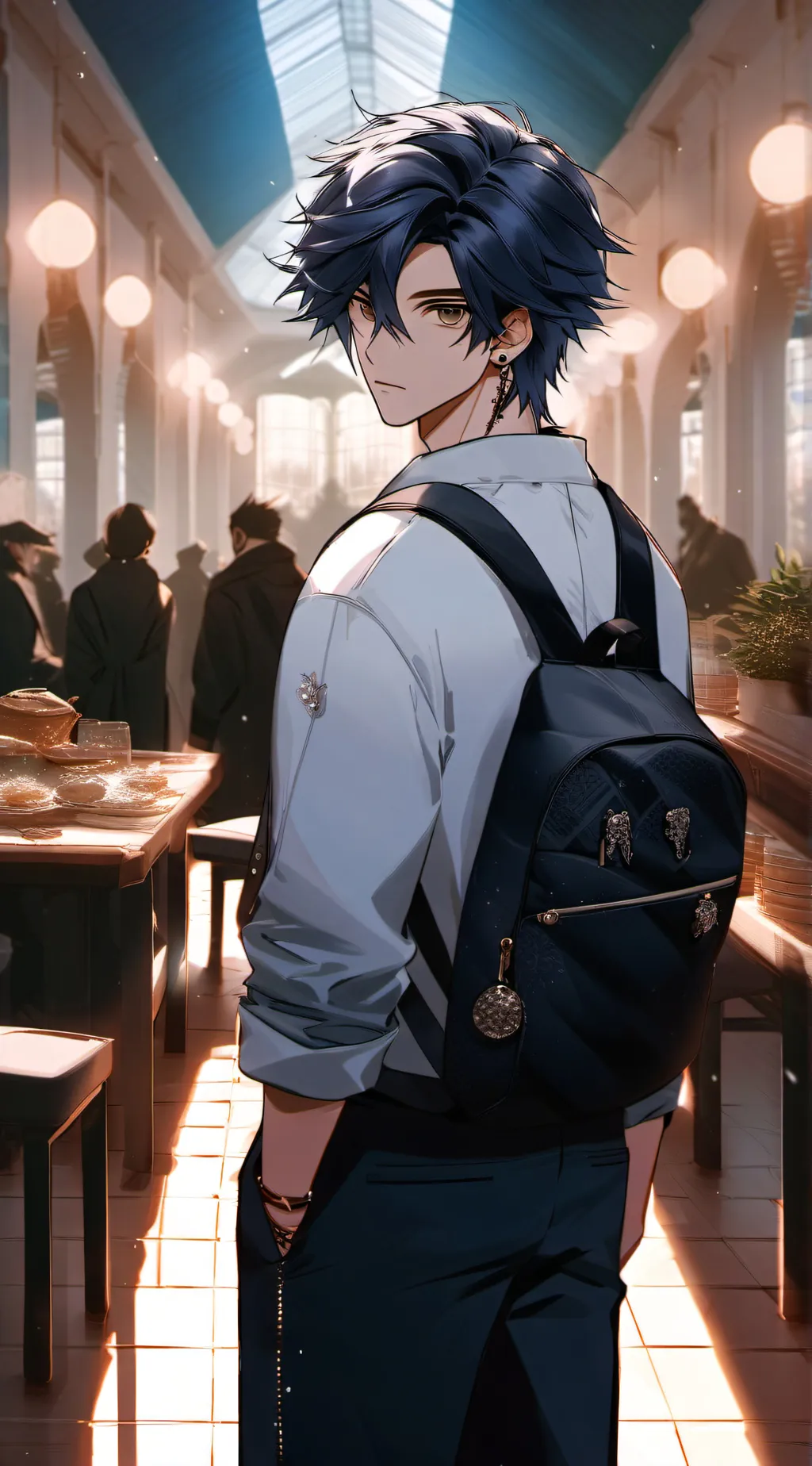 ai character: Raymond background