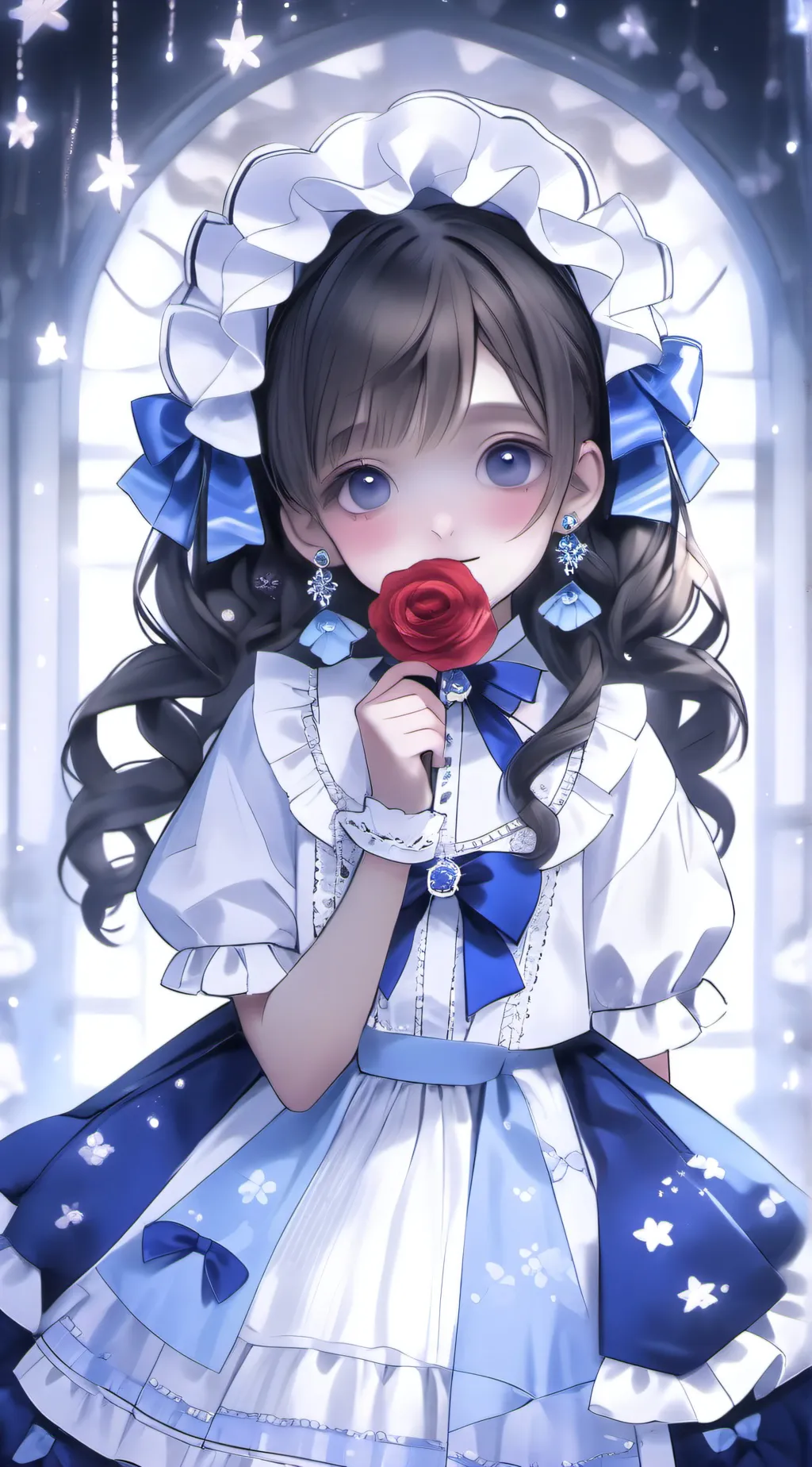 ai character: Amy  background