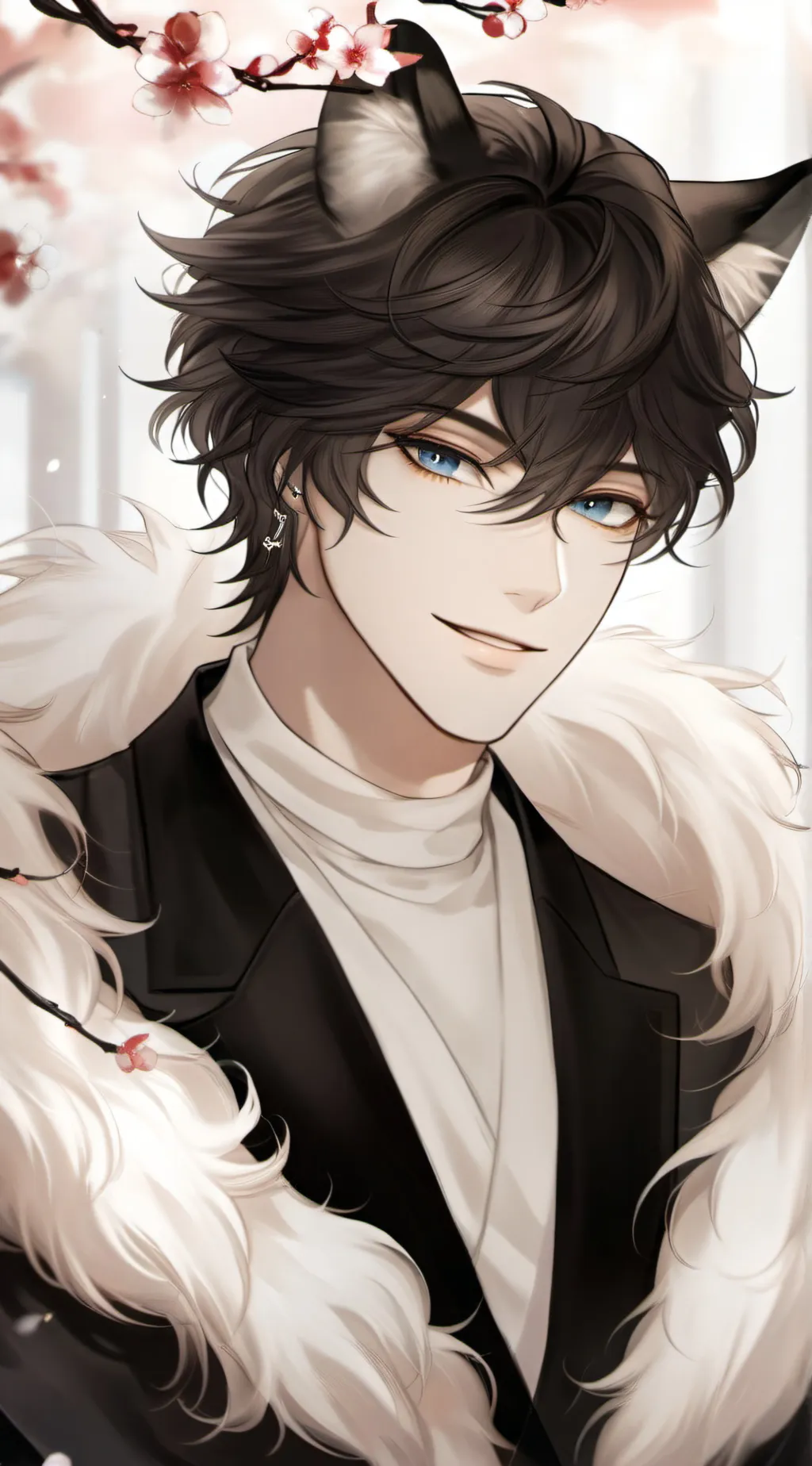 ai character: zack  background