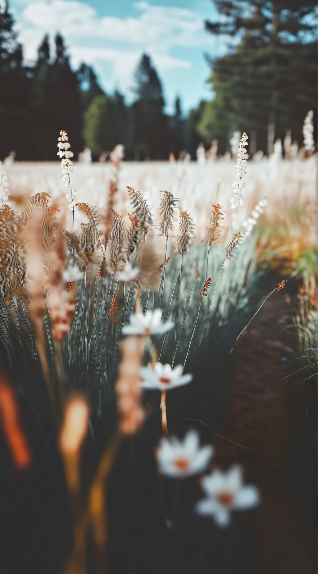 ai character: Grass. background