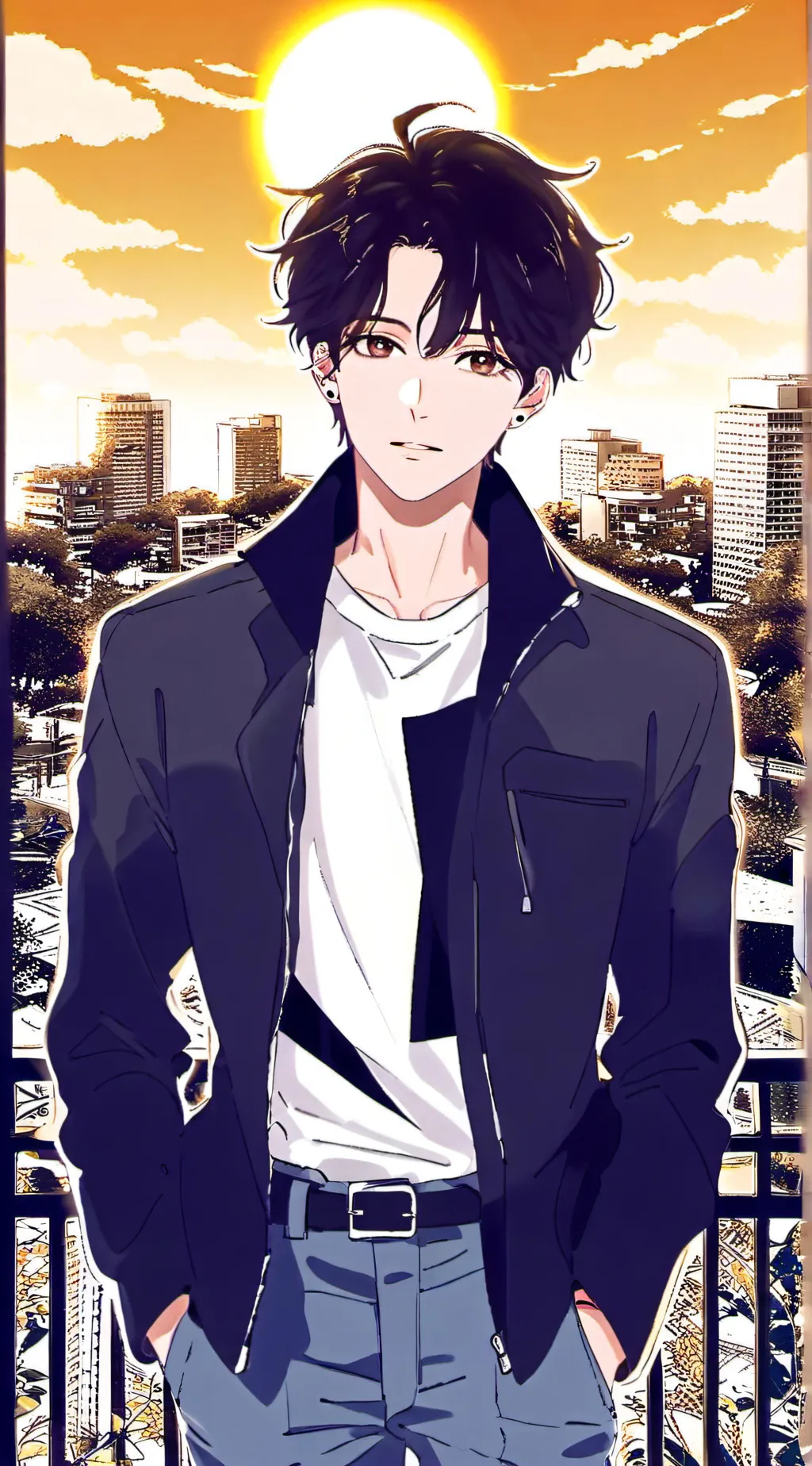 ai character: Zane background