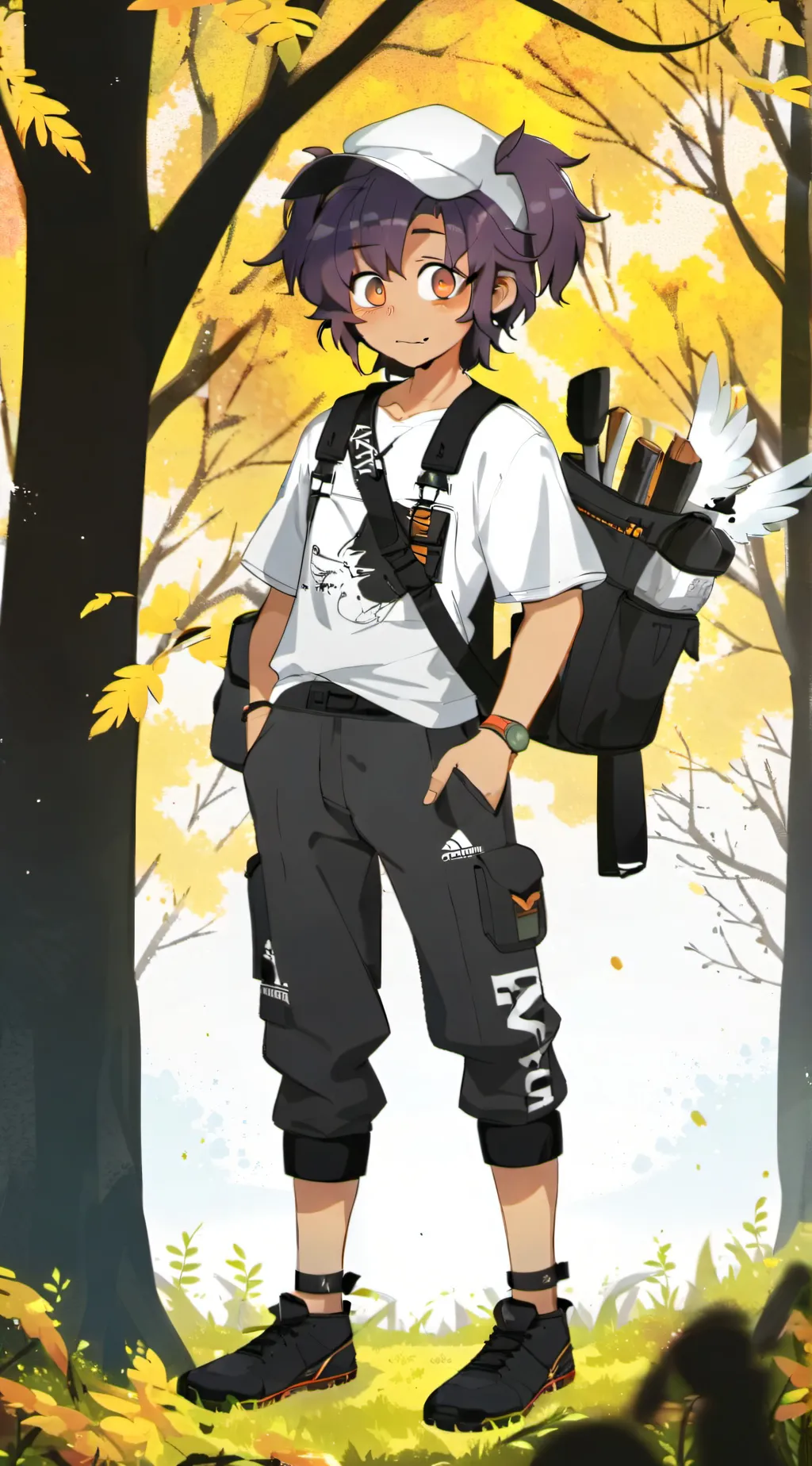 ai character: Luz background