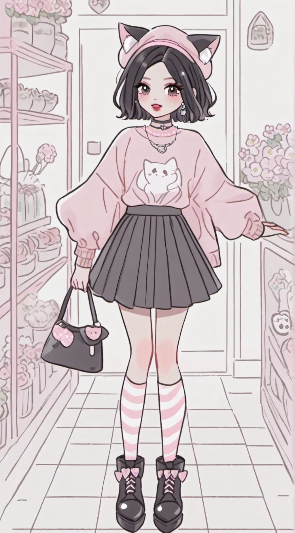 ai character: pick me  background