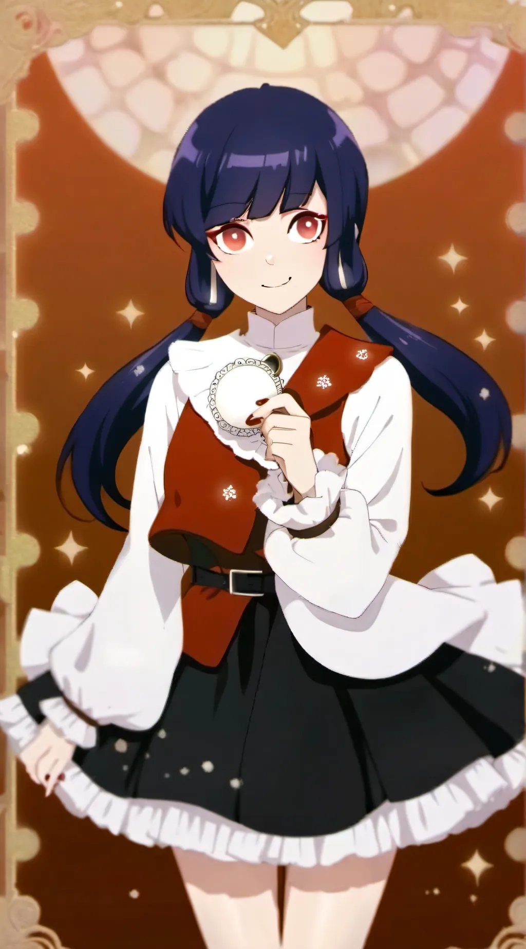 ai character: Ladybug /Marnettie background