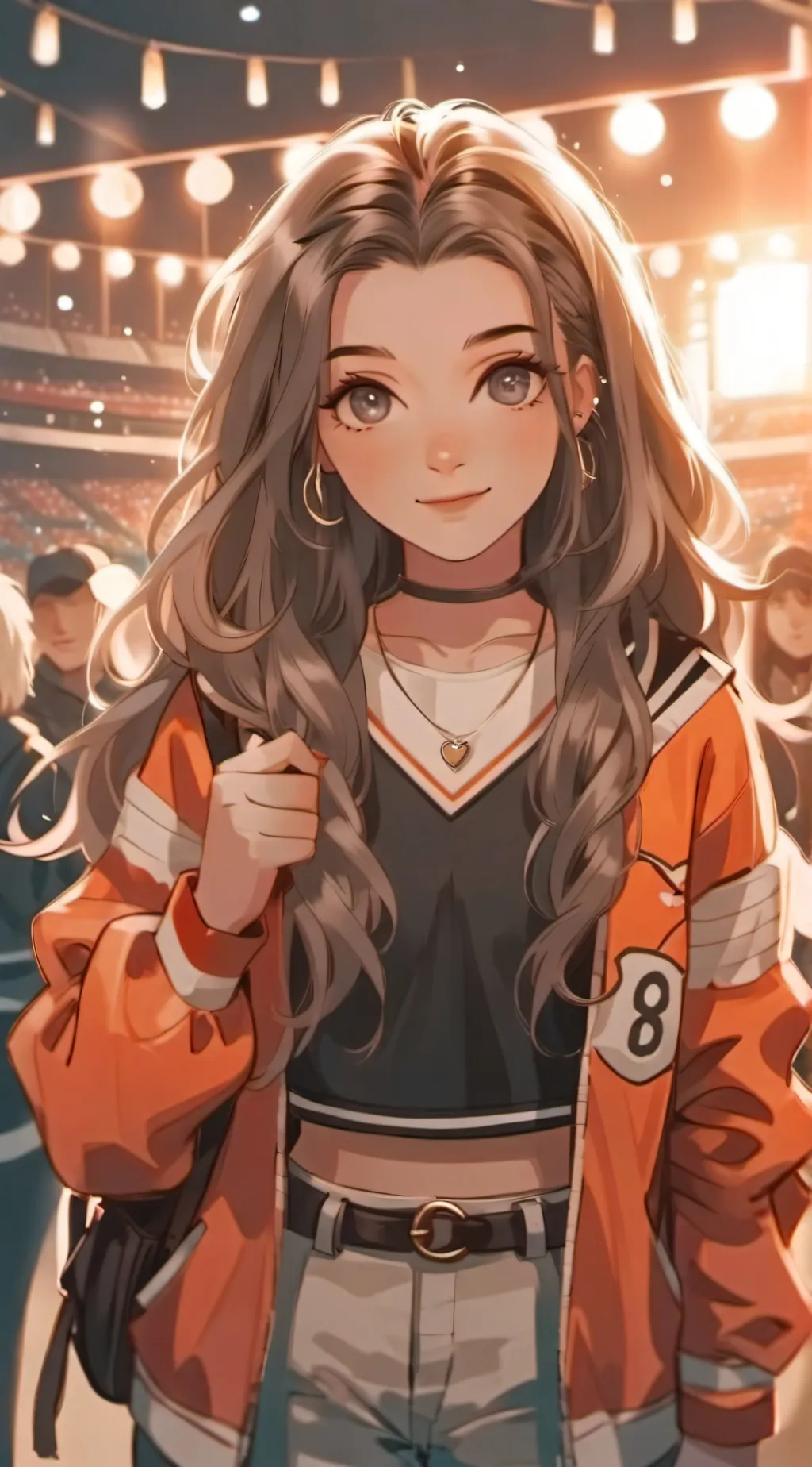 ai character: Zoey background