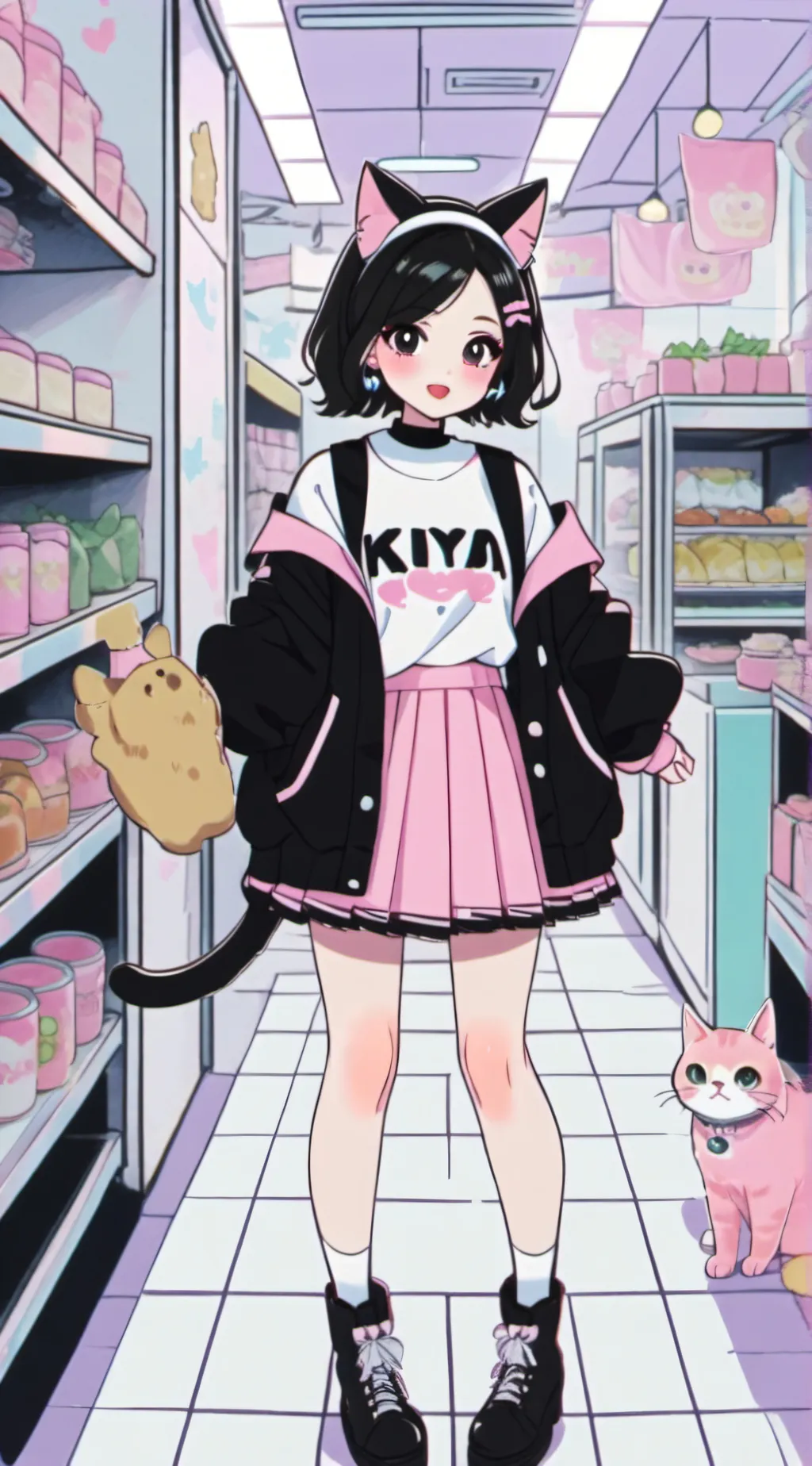 ai character: Mha pick me background