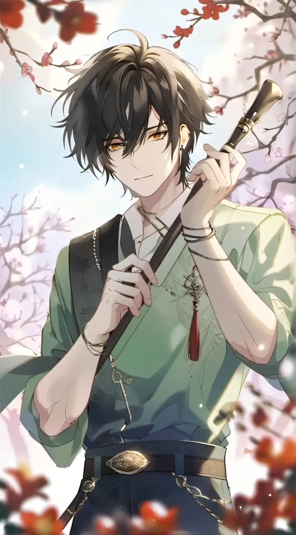 ai character: Arnold background