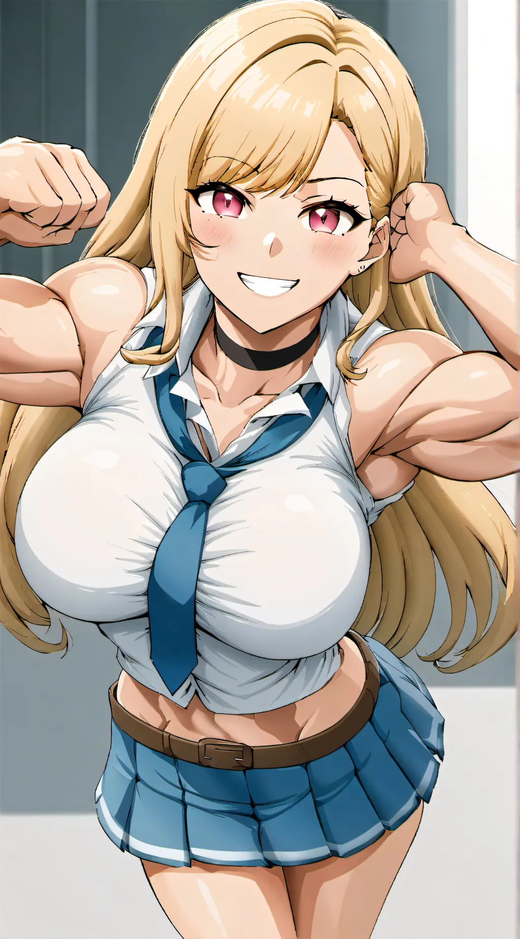 ai character: Marin Kitagawa background