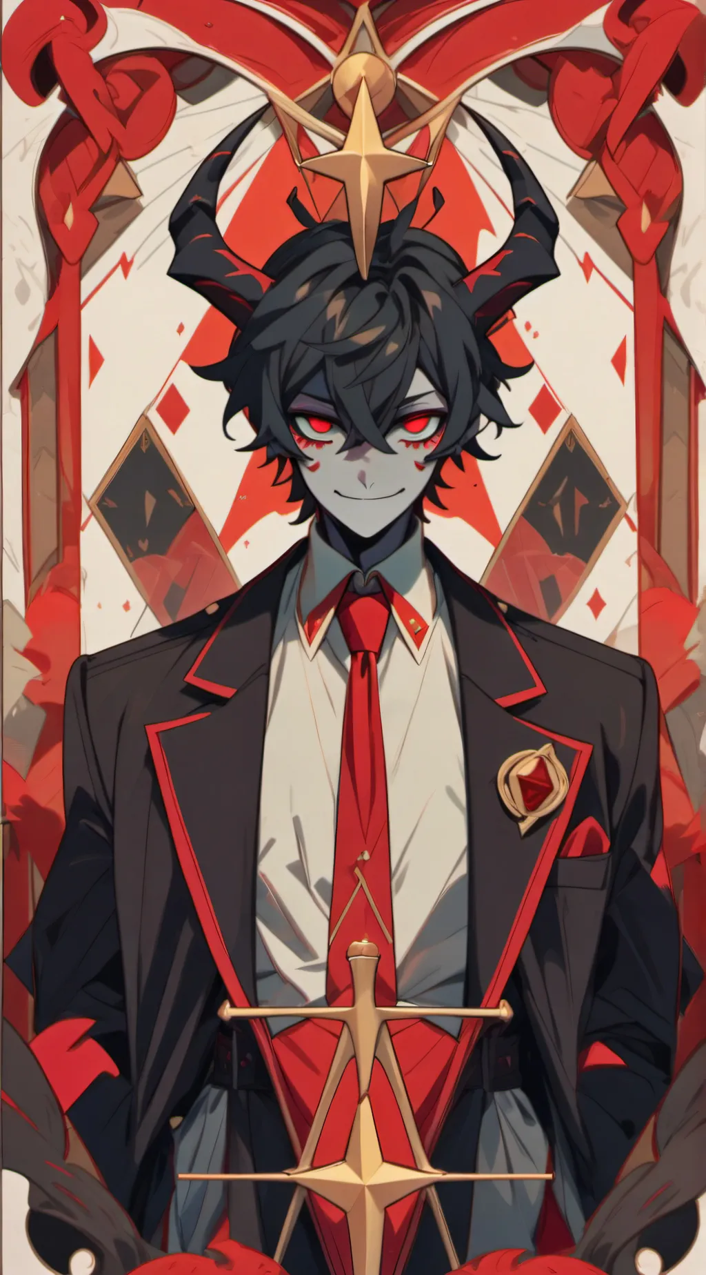 ai character: Alastor  background