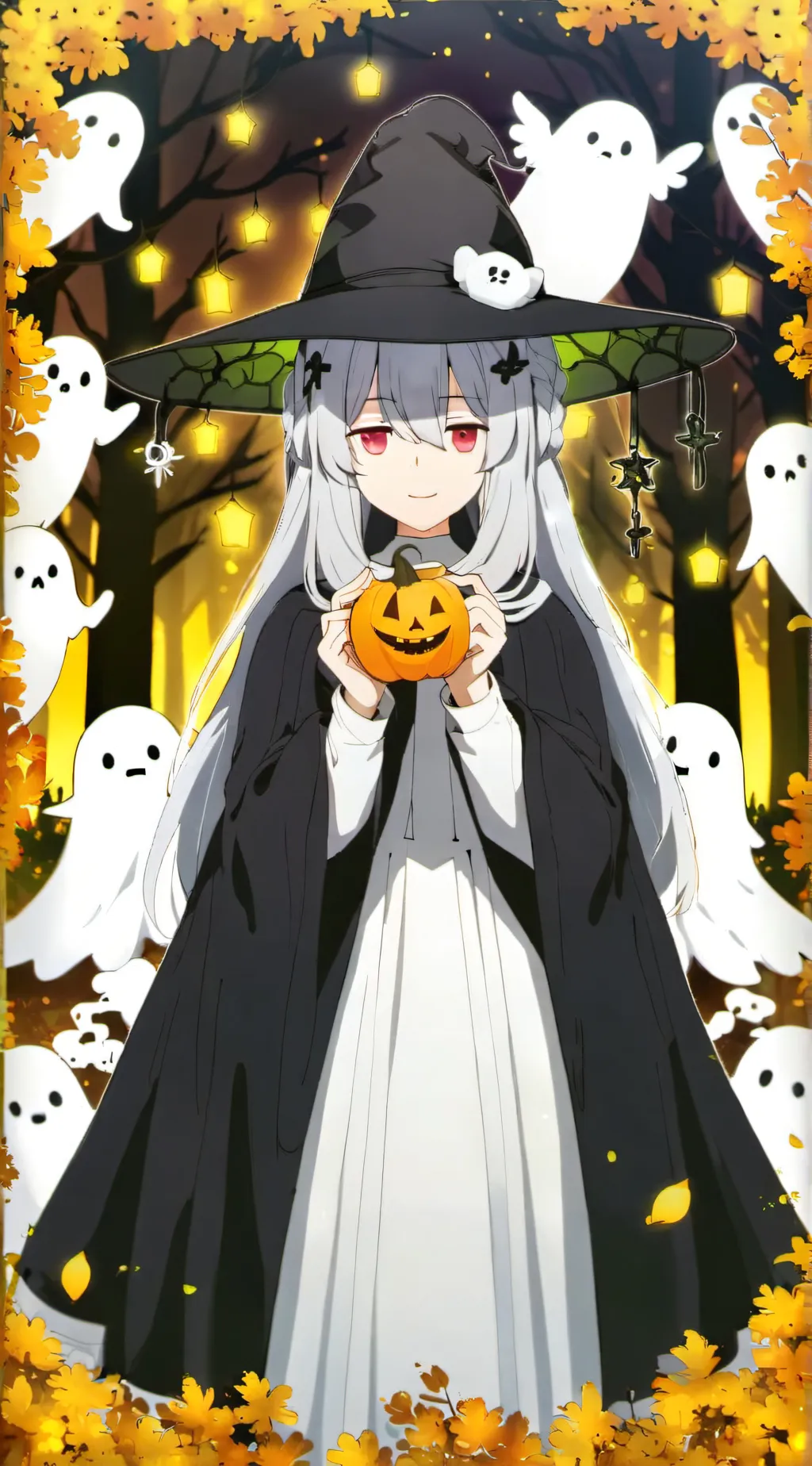 ai character: scary wig  background