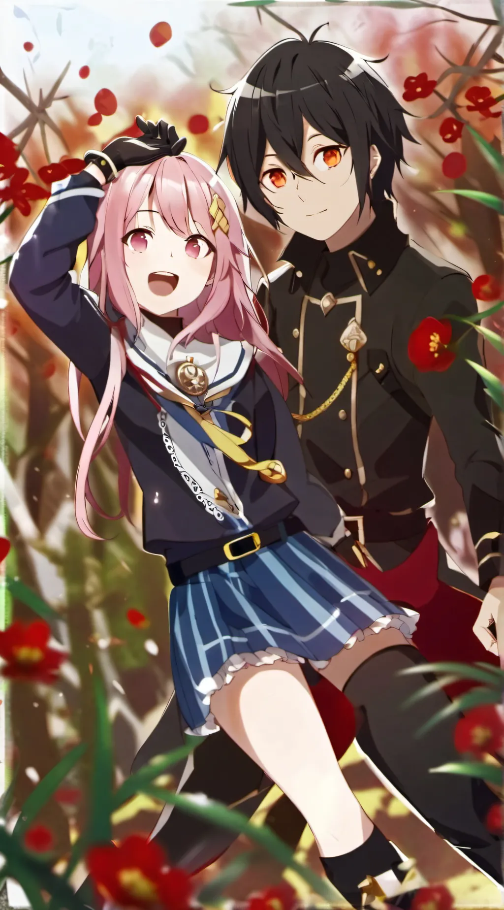 ai character: Max and snowy background