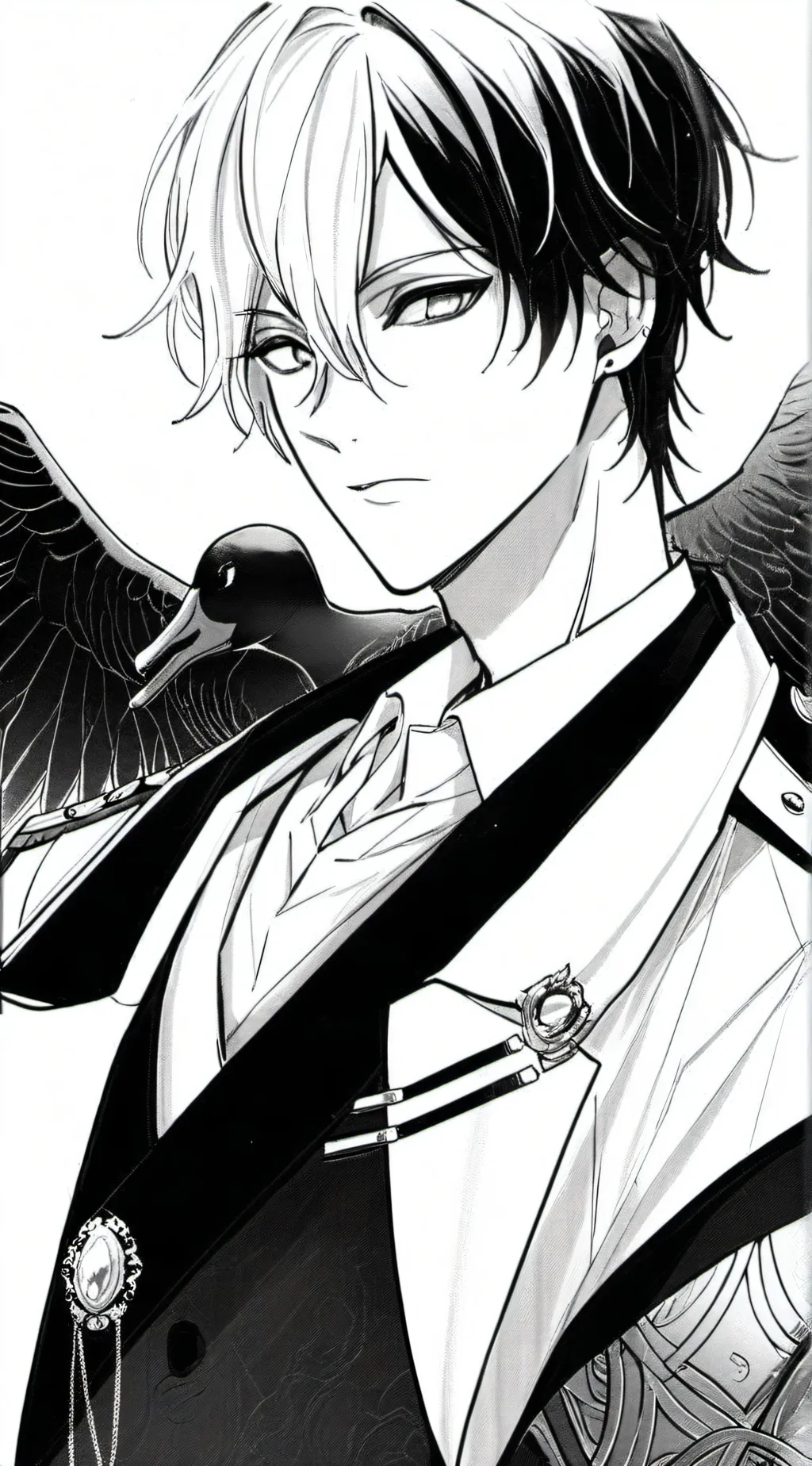 ai character: Mr goose background