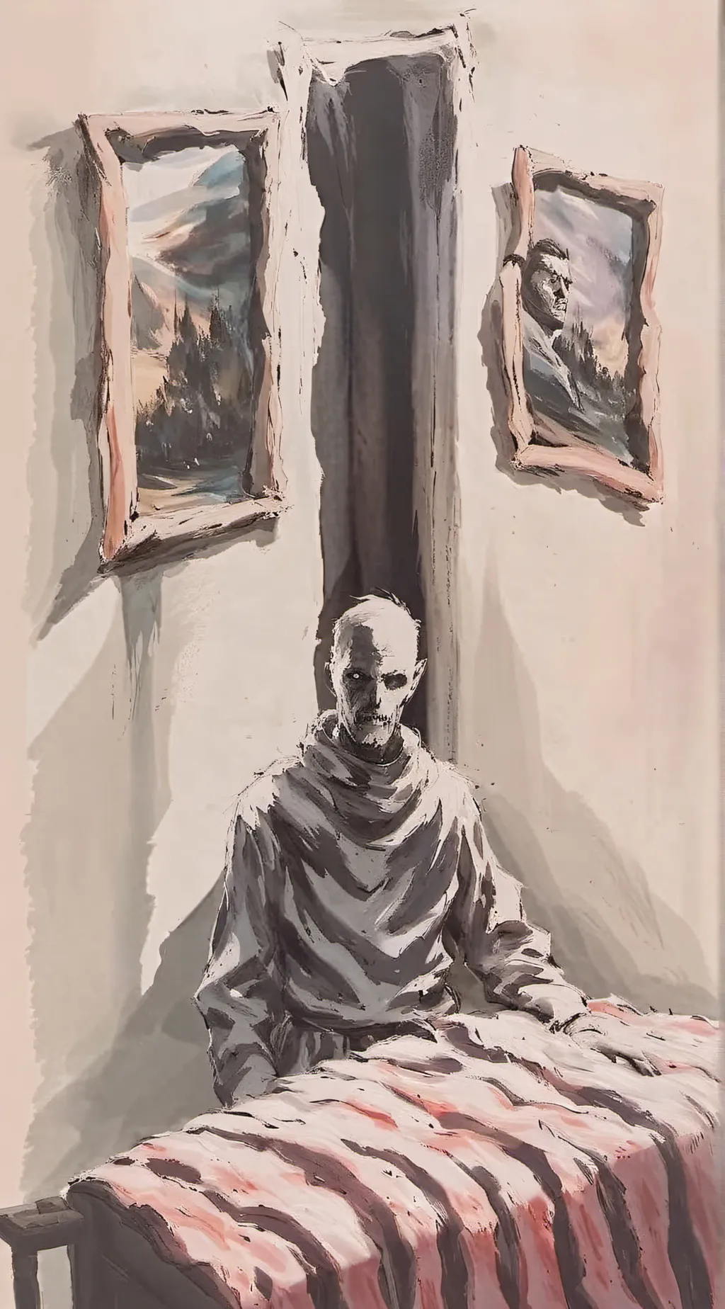 ai character: The Unknown Horror background