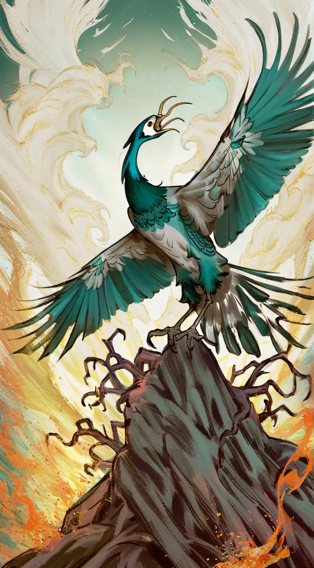 ai character: vore background