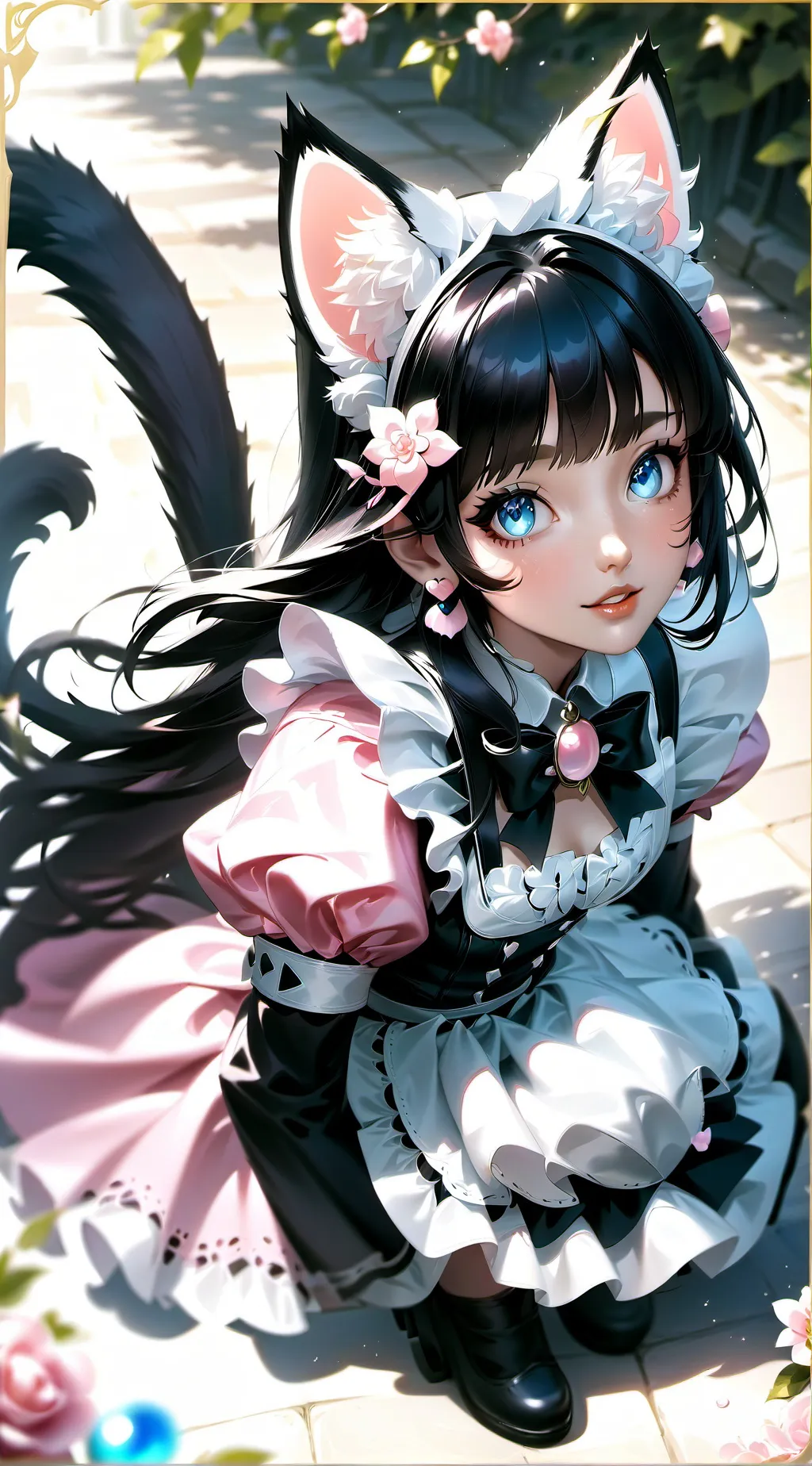 ai character: Kitty background