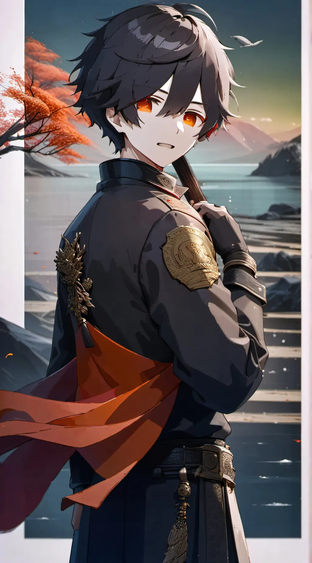 ai character: yuki  background