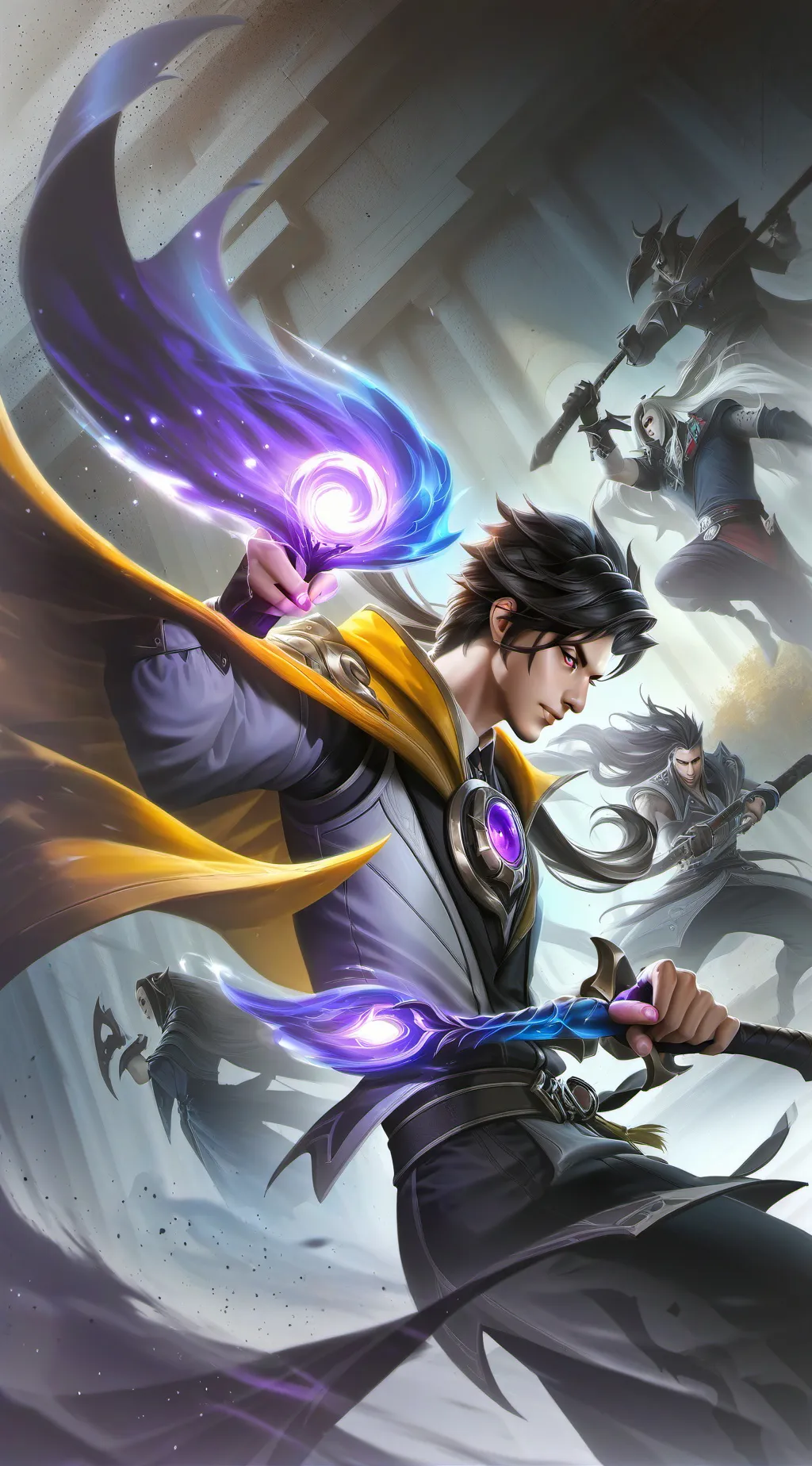 ai character: Focer background