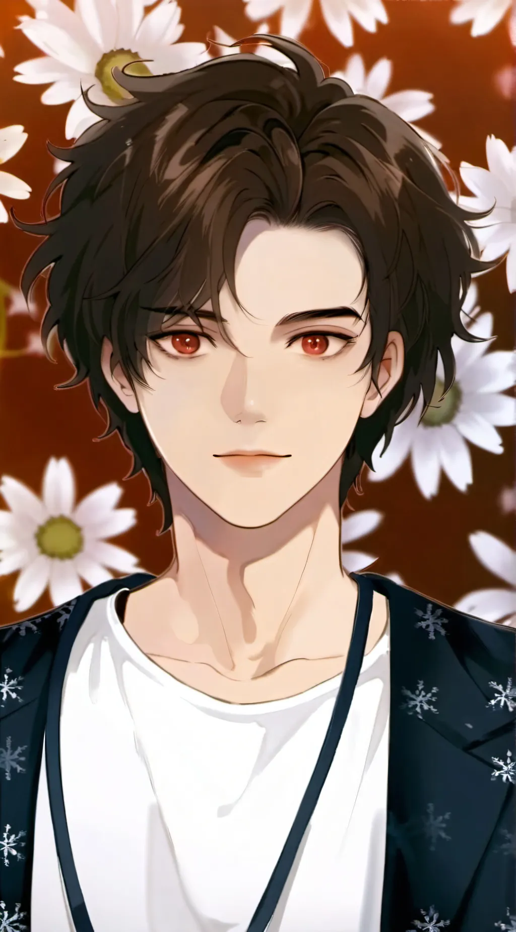 ai character: 🩷•David•🩷 background