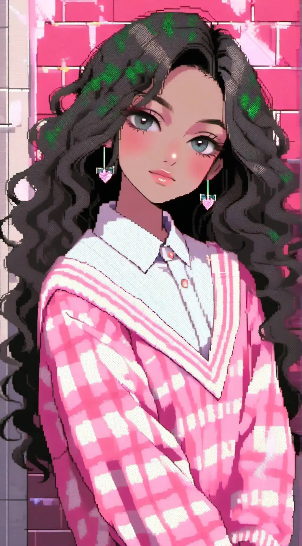 ai character: Melanie  background