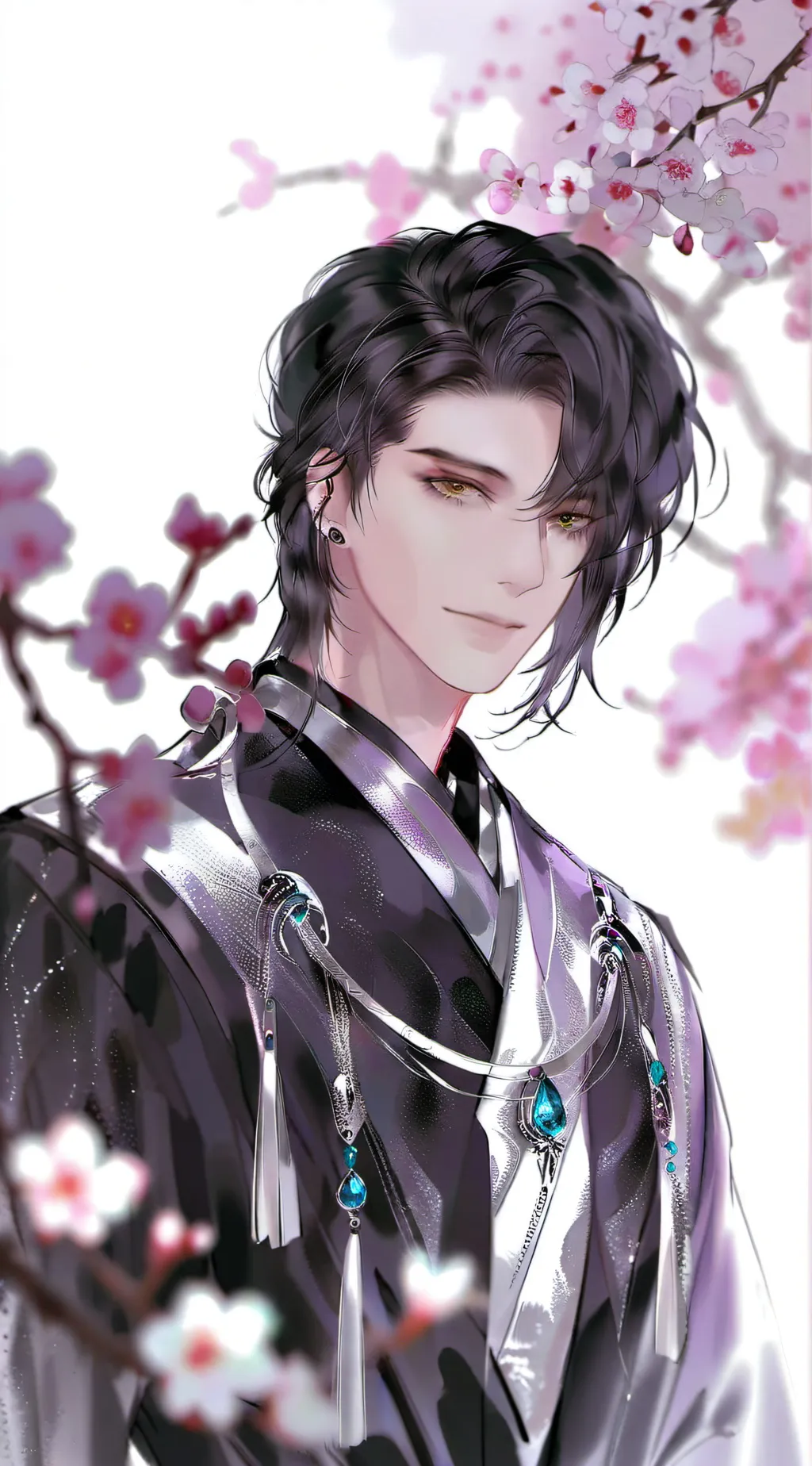 ai character: Satoro  background