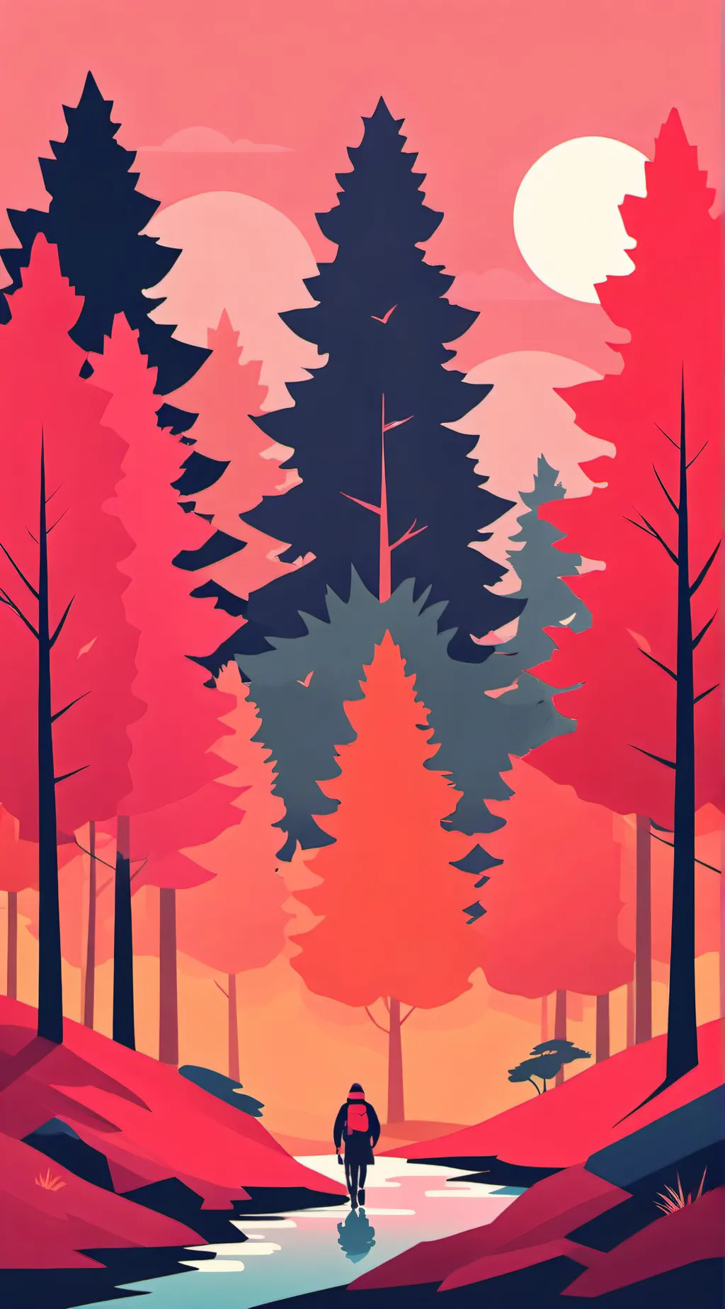 ai character: The mist background