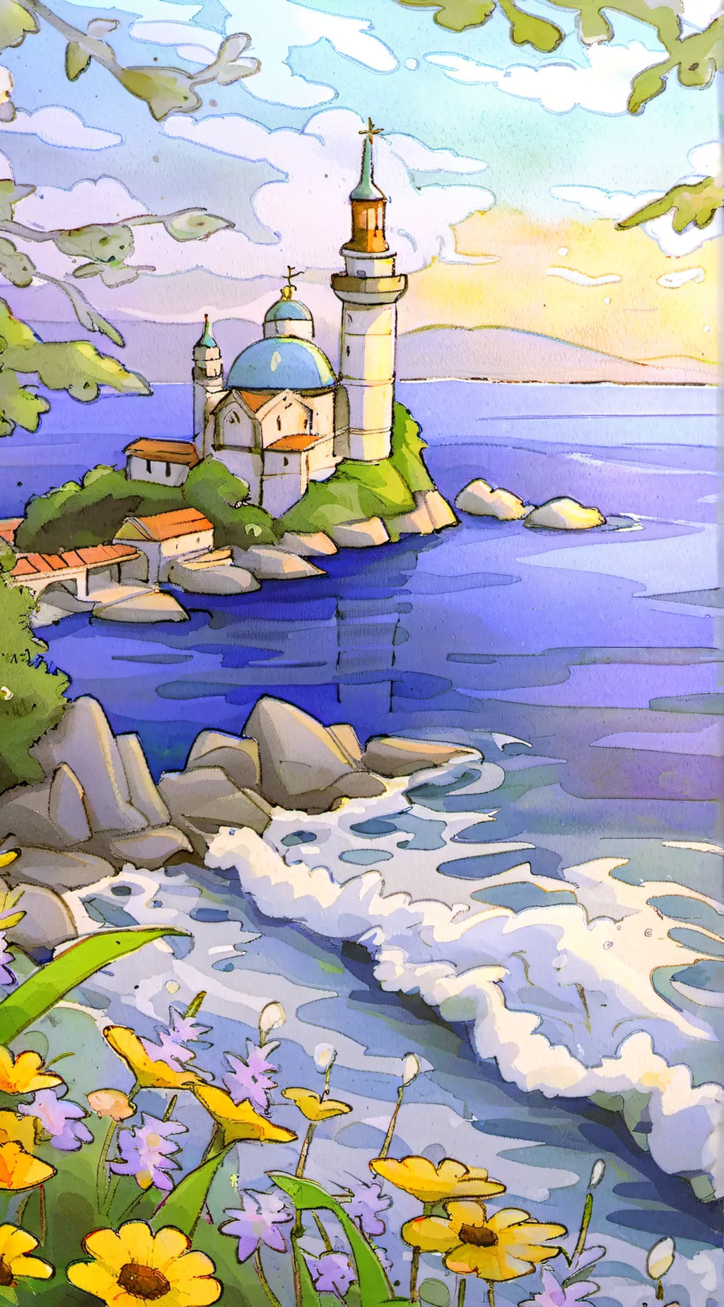 ai character: wifu  background