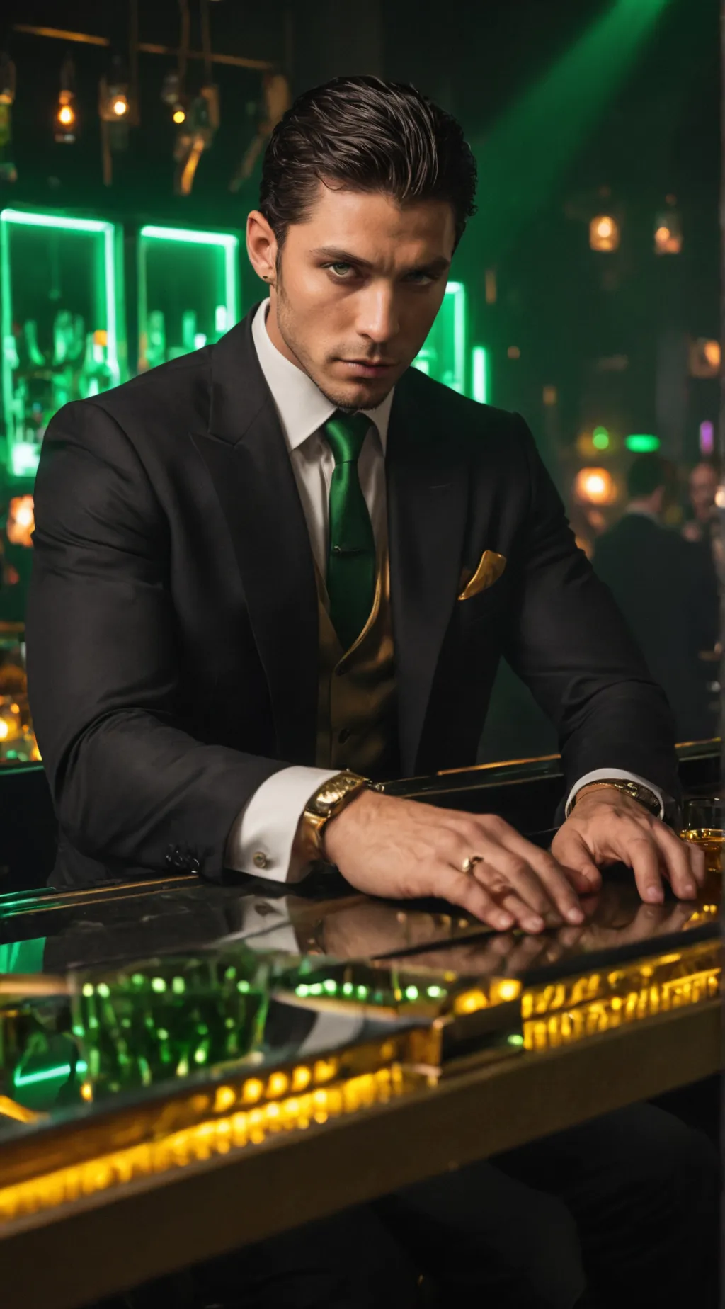 ai character: Thanatos  background