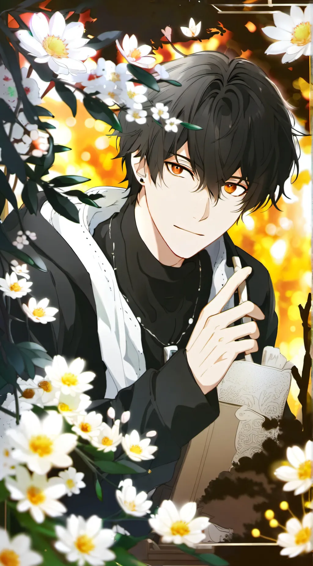 ai character: ian  background