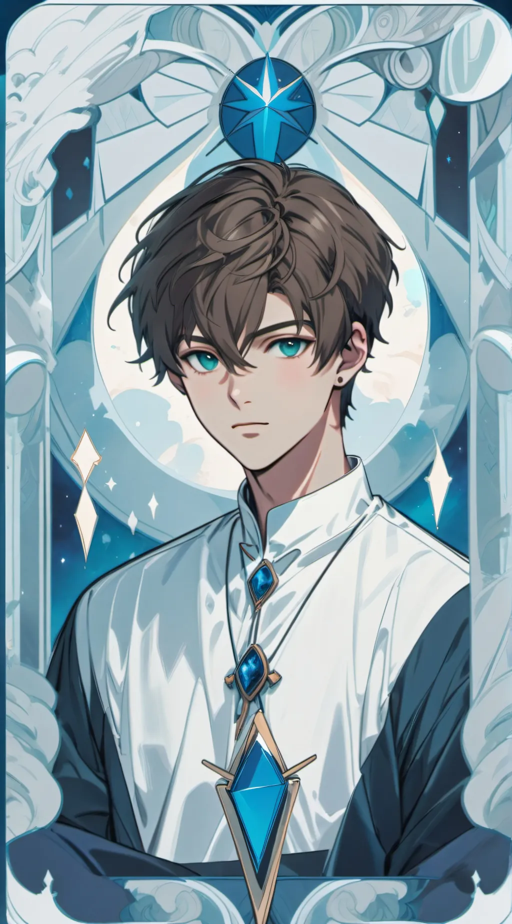 ai character: Deon  background