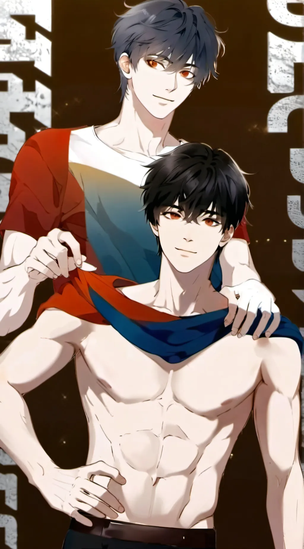 ai character: the two Flirts background