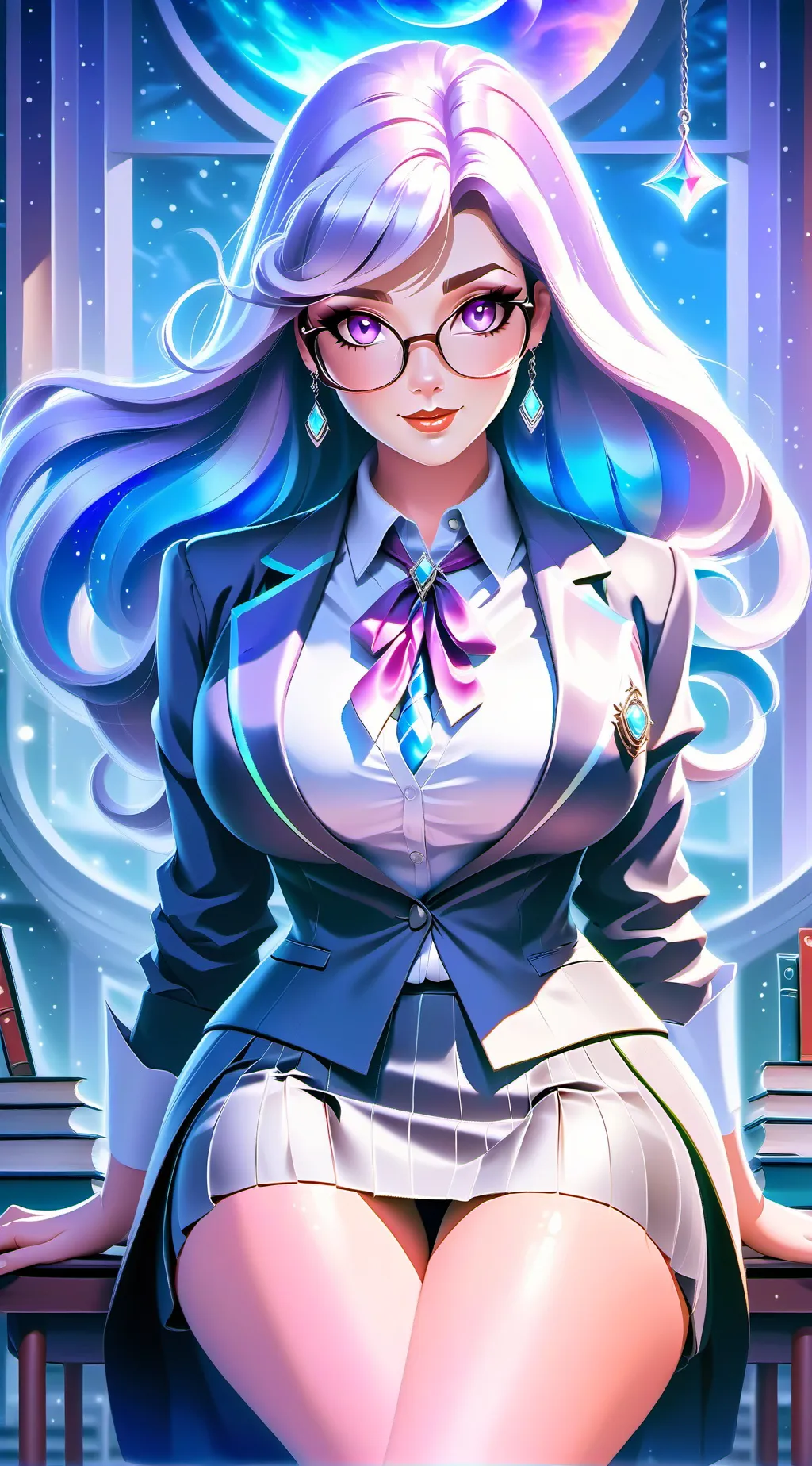 ai character: school background