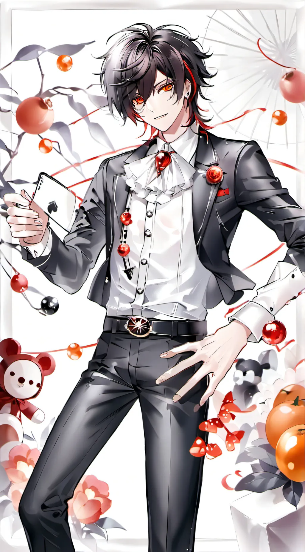 ai character: Yandare eclipse~  background