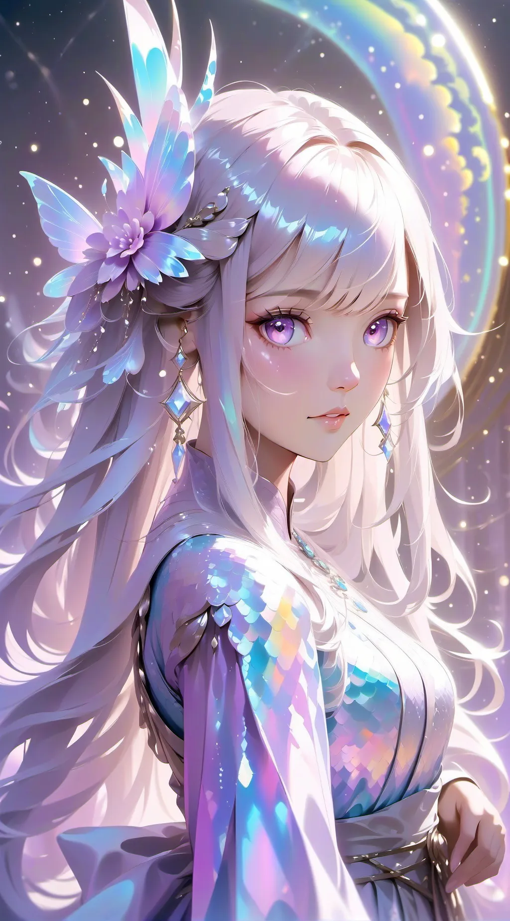 ai character: Olyvia background