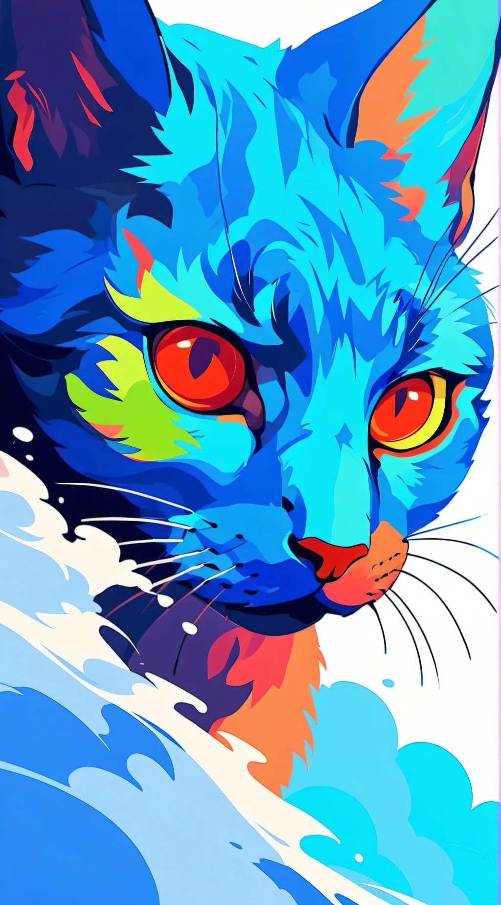 ai character: Spectrum  background