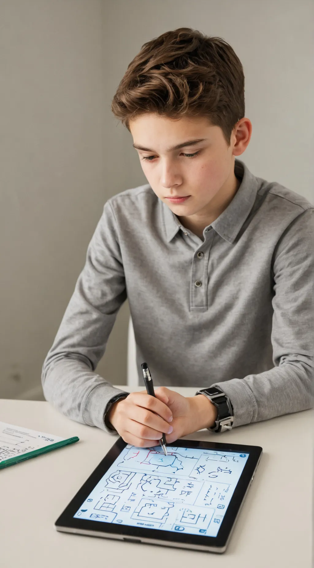 ai character: Homework helper ^^ background