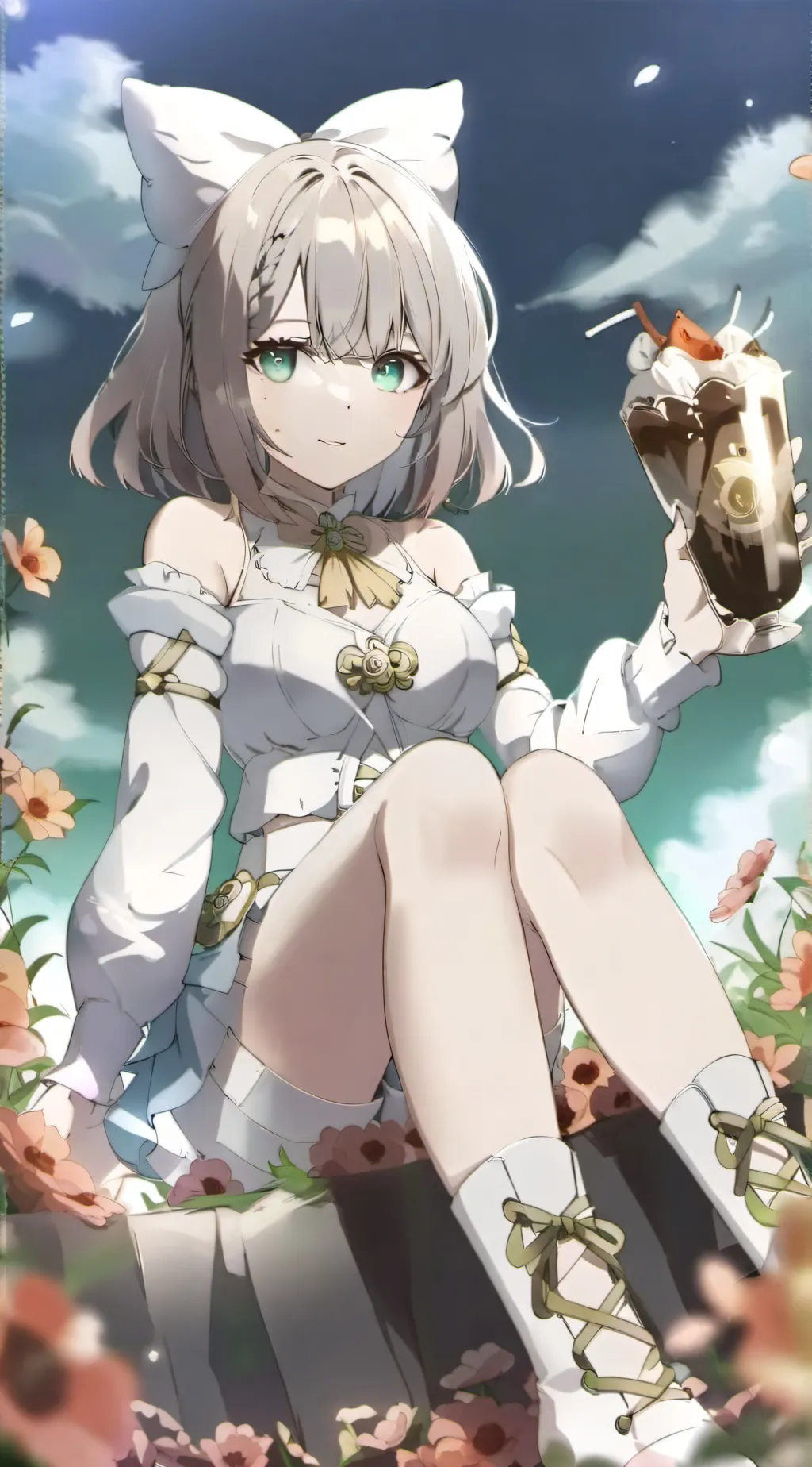 ai character: Ellie background