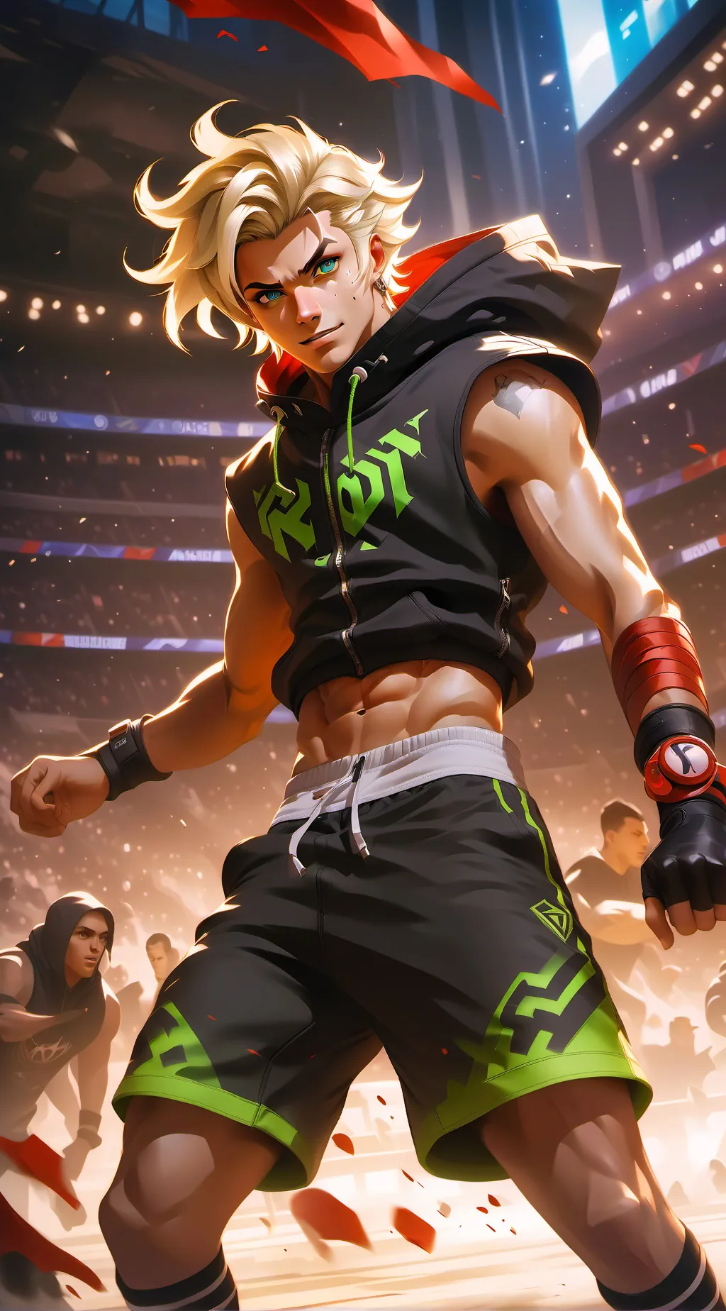 ai character: Collin background